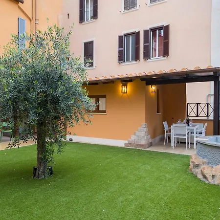 The Rent - Peaceful Oasis With Garden And Jacuzzi Near The Colosseum Rome